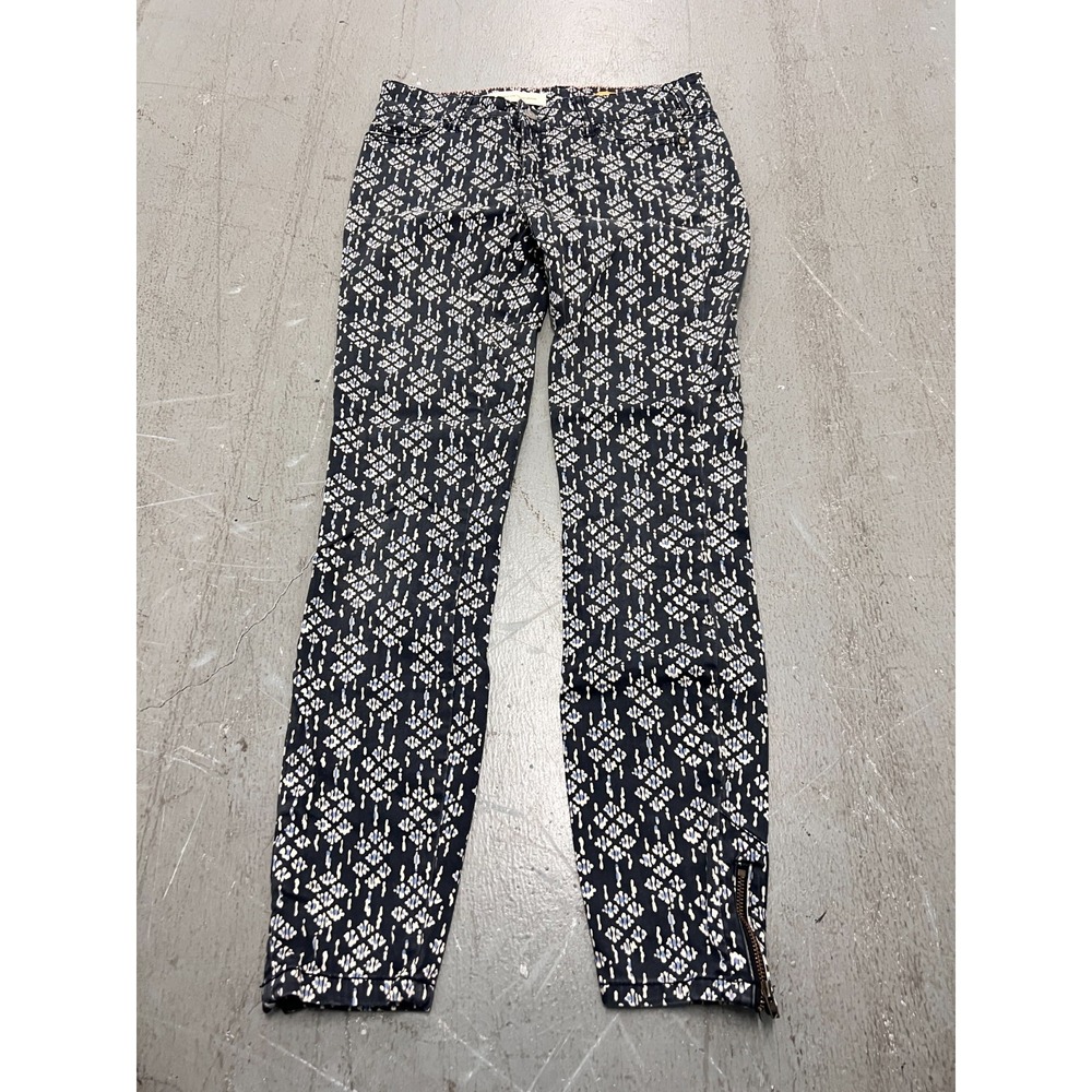 Anthropologie Pilcro and the Letterpress Serif Jeans Womens 26‎ Black Skinny Leg